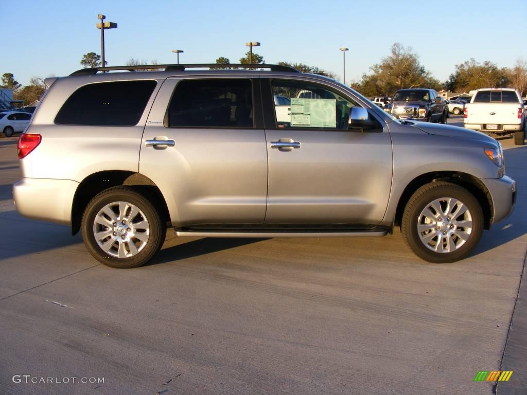 Silver Sky Metallic Toyota Sequoia