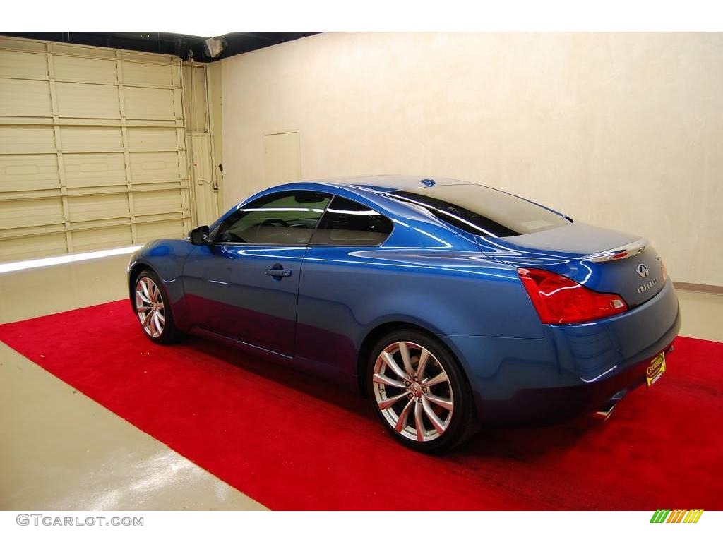 Athens Blue 2008 Infiniti G 37 Coupe Exterior Photo #22670342