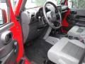 2008 Flame Red Jeep Wrangler Unlimited X 4x4  photo #10