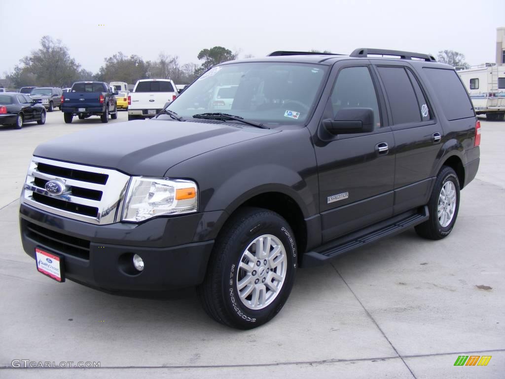 2007 Expedition XLT - Carbon Metallic / Charcoal Black photo #1