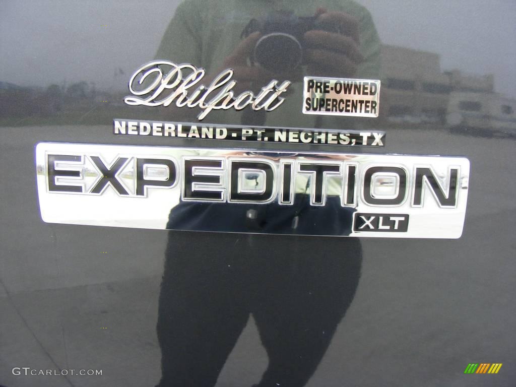 2007 Expedition XLT - Carbon Metallic / Charcoal Black photo #8