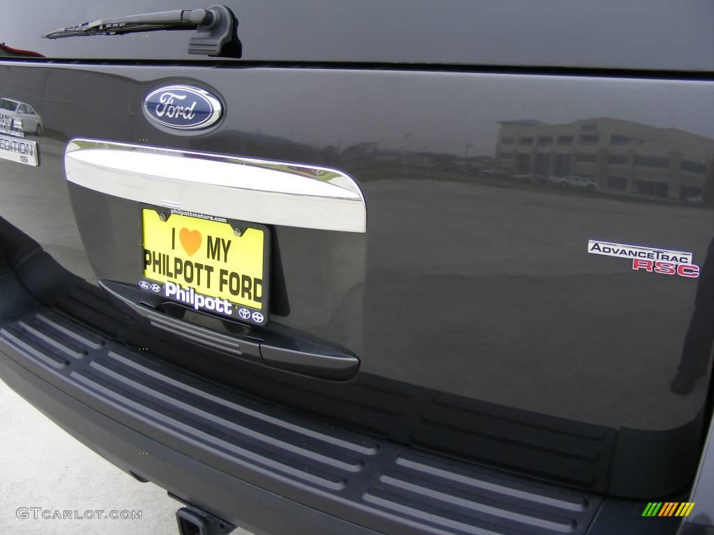 2007 Expedition XLT - Carbon Metallic / Charcoal Black photo #12