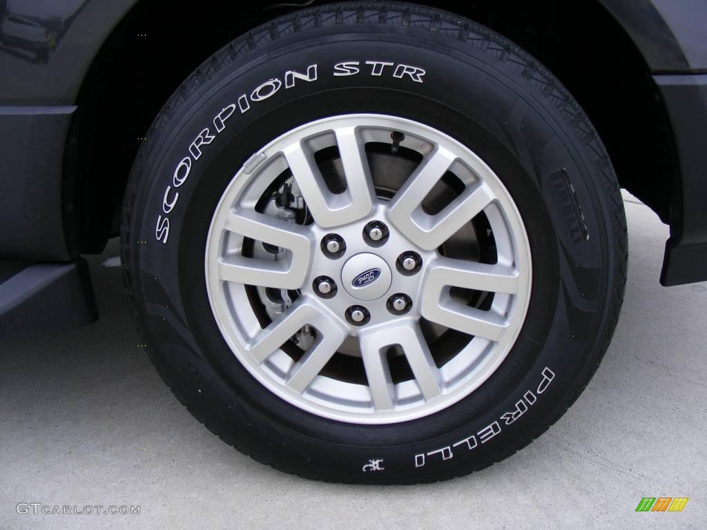 2007 Expedition XLT - Carbon Metallic / Charcoal Black photo #14