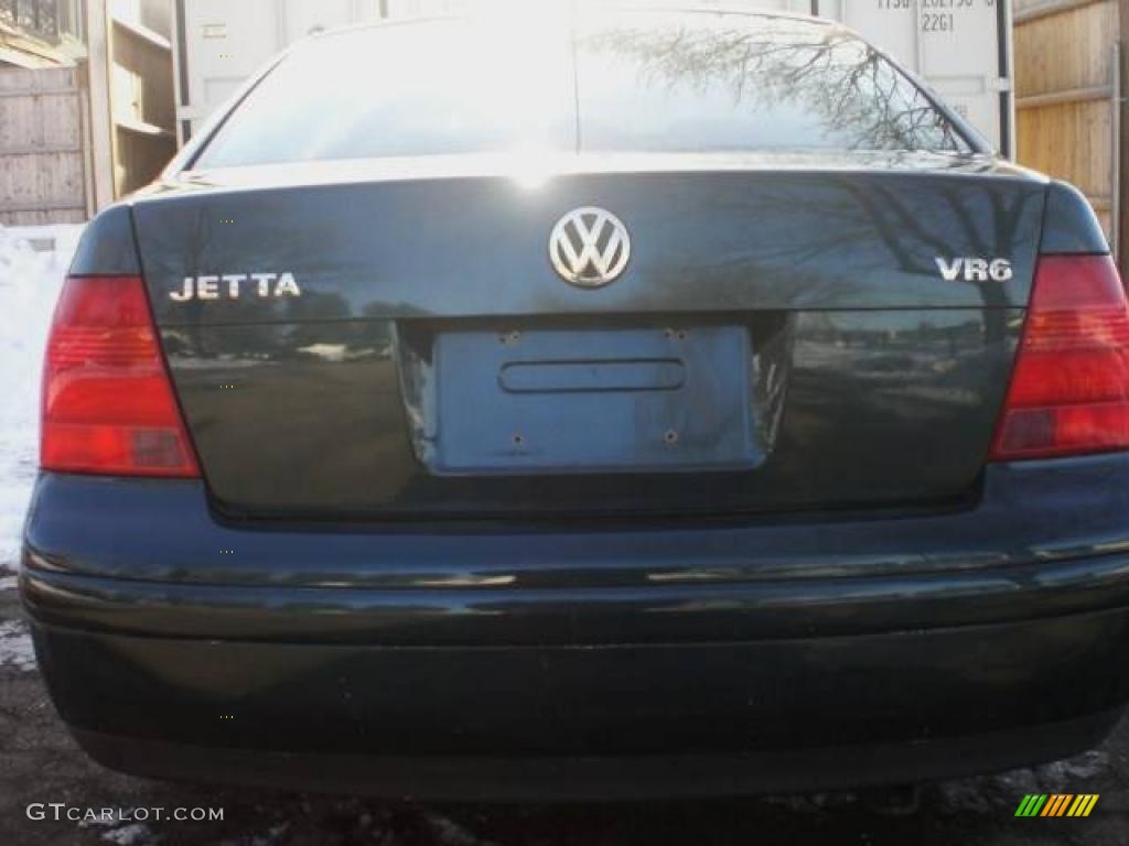 2001 Jetta GLX VR6 Sedan - Baltic Green / Black photo #35