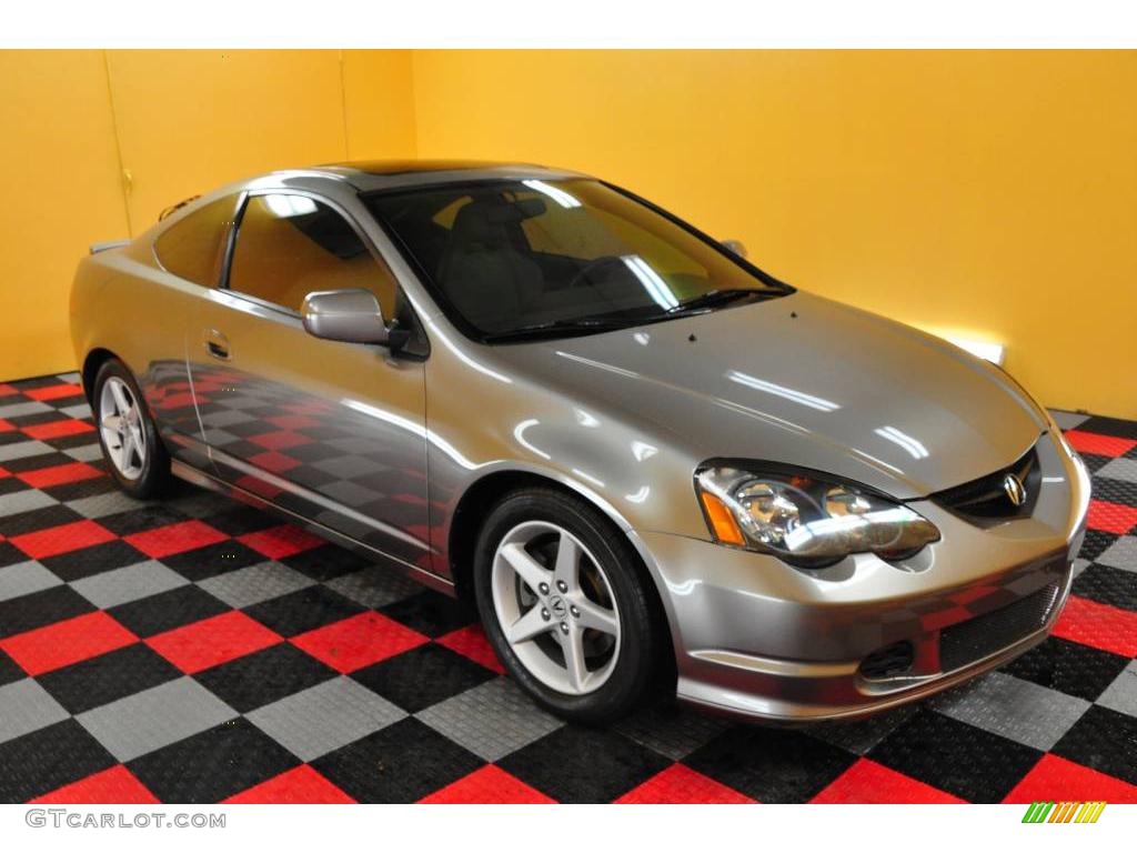 2003 RSX Type S Sports Coupe - Desert Silver Metallic / Titanium photo #1