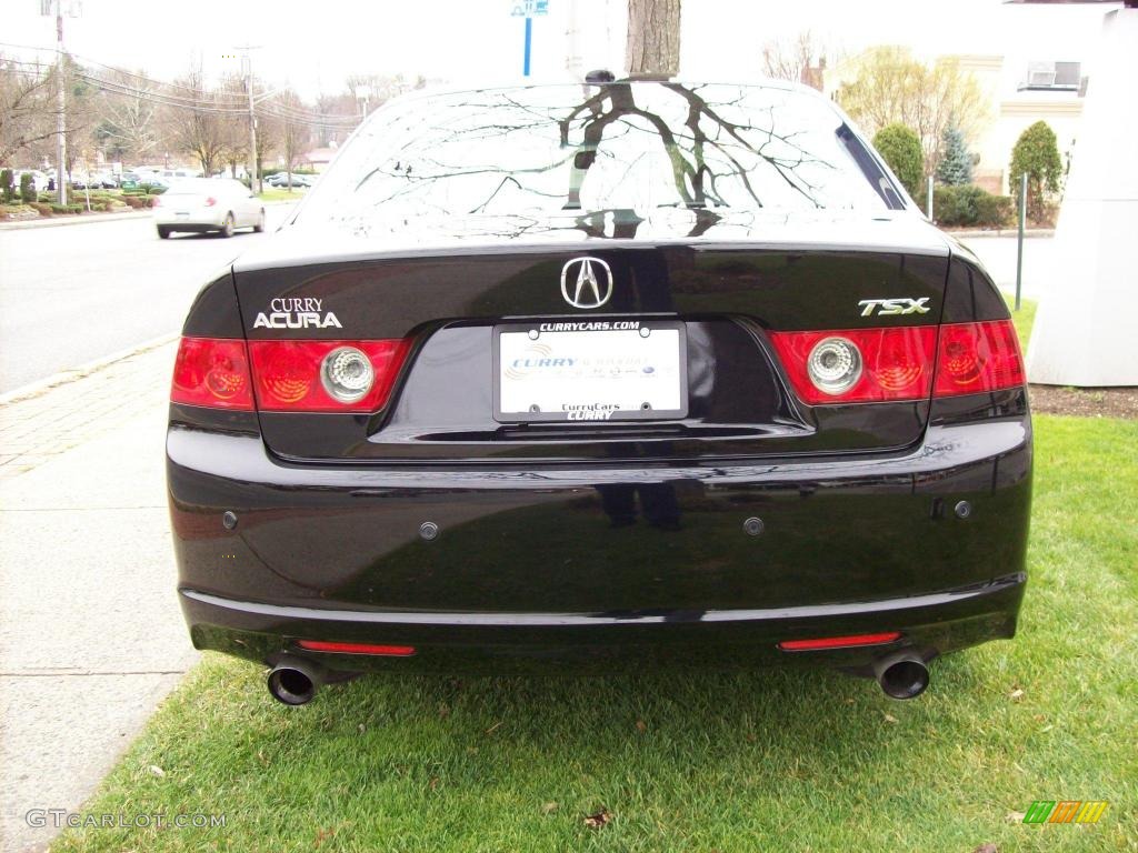 2008 TSX Sedan - Nighthawk Black Pearl / Ebony photo #6