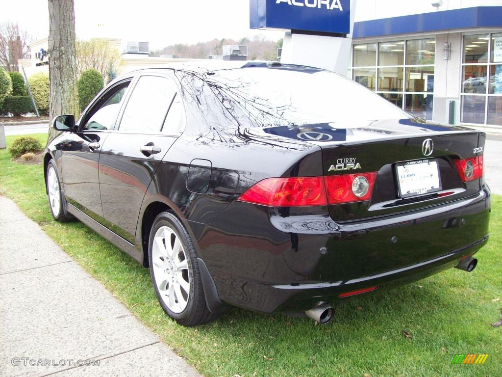 2008 TSX Sedan - Nighthawk Black Pearl / Ebony photo #7