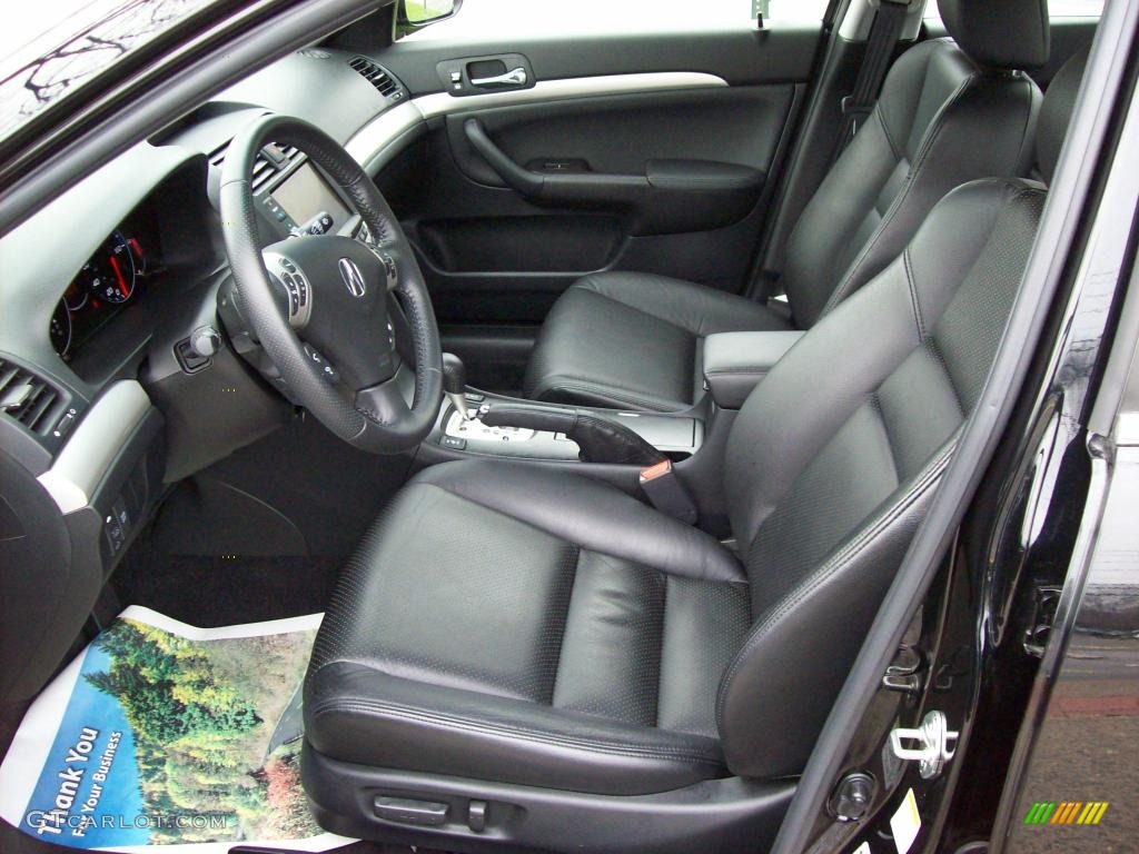 2008 TSX Sedan - Nighthawk Black Pearl / Ebony photo #8