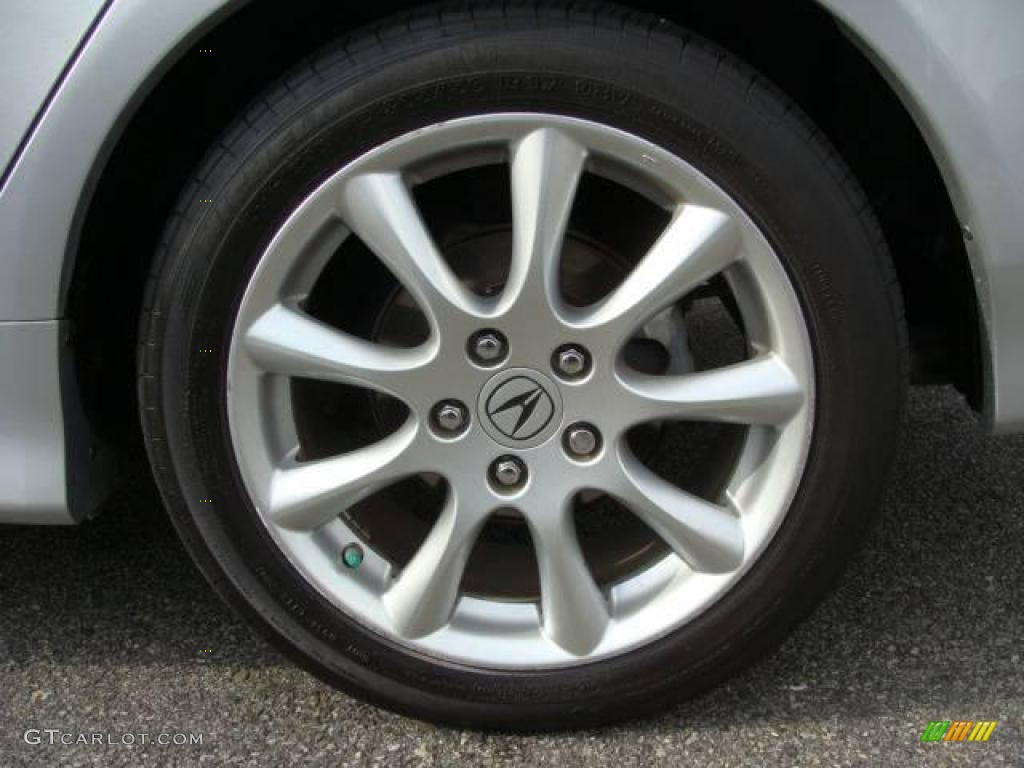 2008 TSX Sedan - Alabaster Silver Metallic / Quartz Gray photo #20