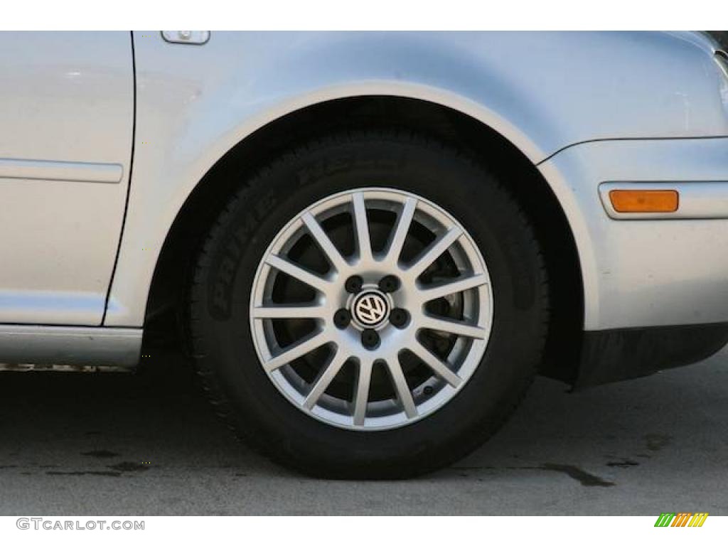 2006 Golf GLS TDI 4 Door - Reflex Silver Metallic / Grey photo #8