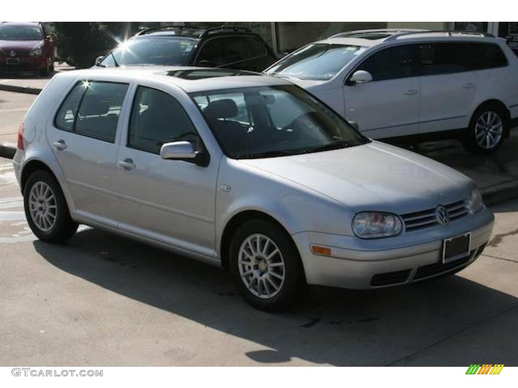 2006 Golf GLS TDI 4 Door - Reflex Silver Metallic / Grey photo #15