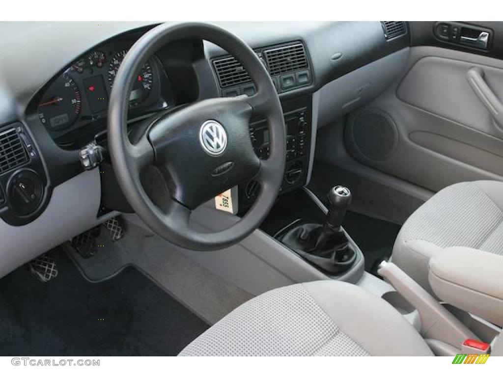 2006 Golf GLS TDI 4 Door - Reflex Silver Metallic / Grey photo #16