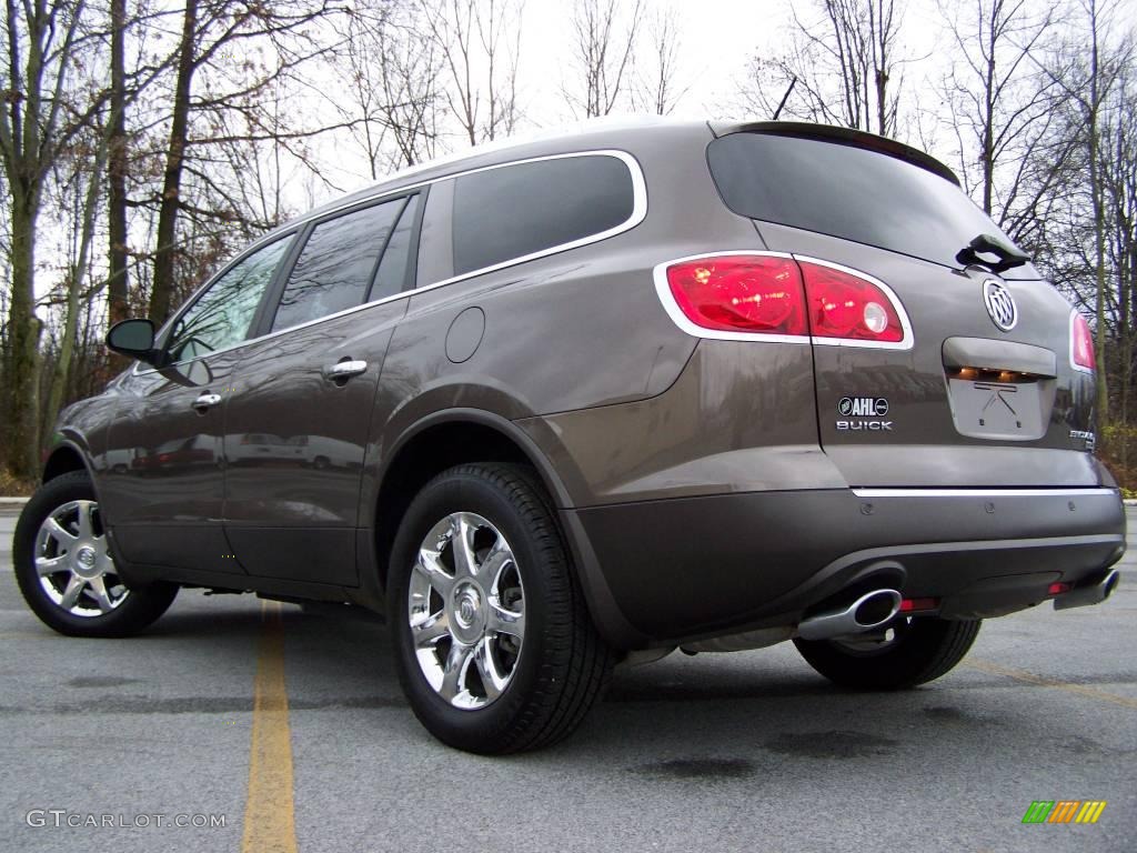 2008 Enclave CXL - Cocoa Metallic / Cashmere/Cocoa photo #4