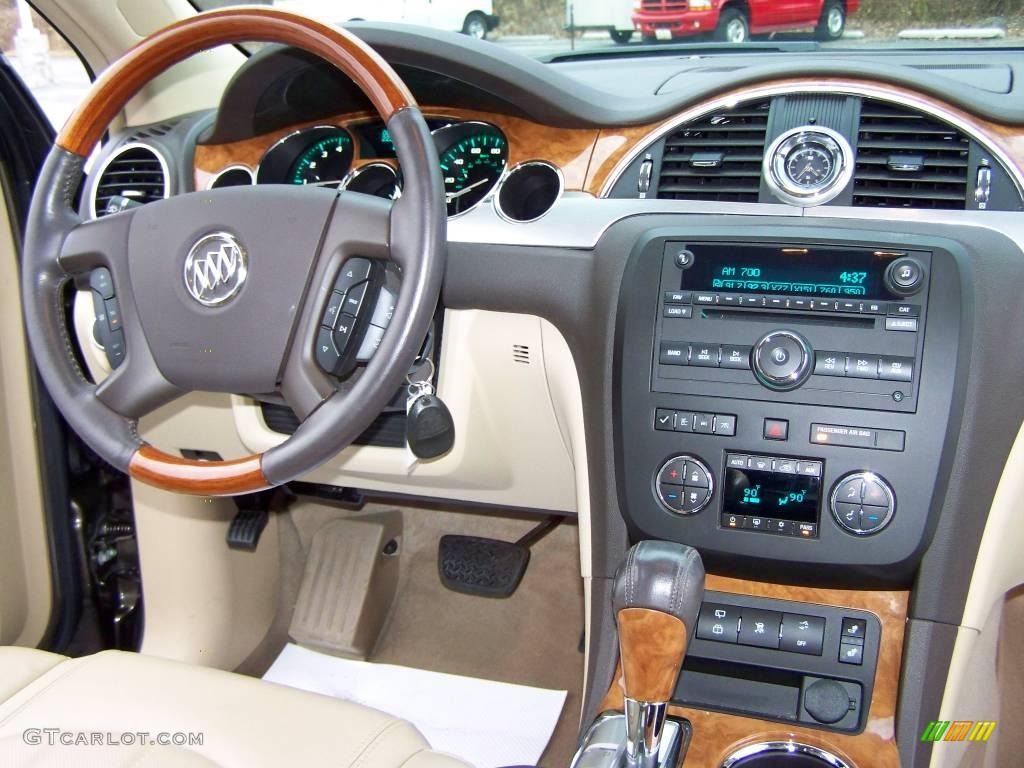 2008 Enclave CXL - Cocoa Metallic / Cashmere/Cocoa photo #19