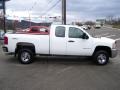 2008 Summit White Chevrolet Silverado 2500HD Work Truck Extended Cab 4x4  photo #2