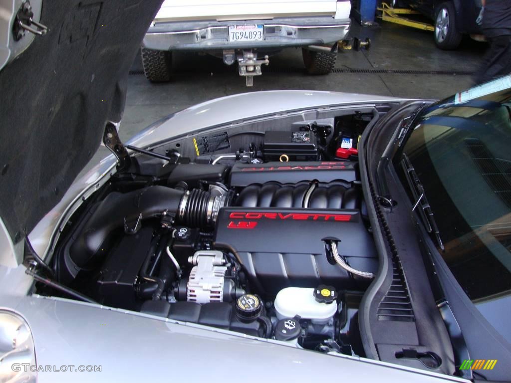 2008 Corvette Coupe - Machine Silver Metallic / Ebony photo #27