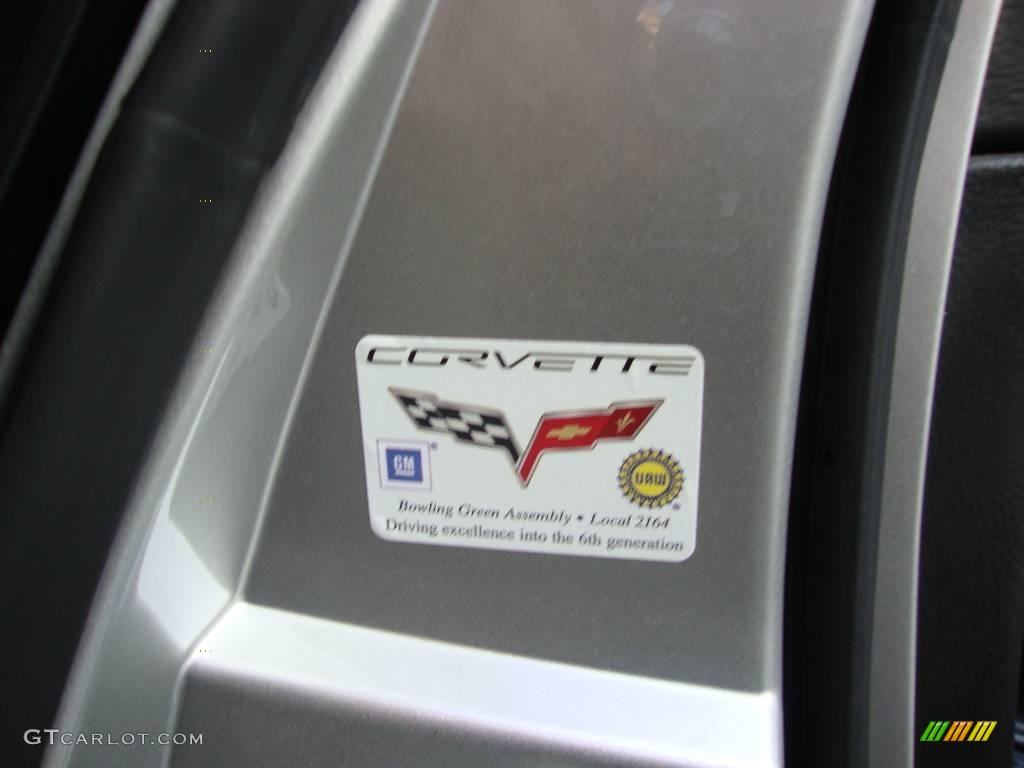2008 Corvette Coupe - Machine Silver Metallic / Ebony photo #30