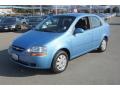 Pastel Blue Metallic - Aveo LS Sedan Photo No. 7