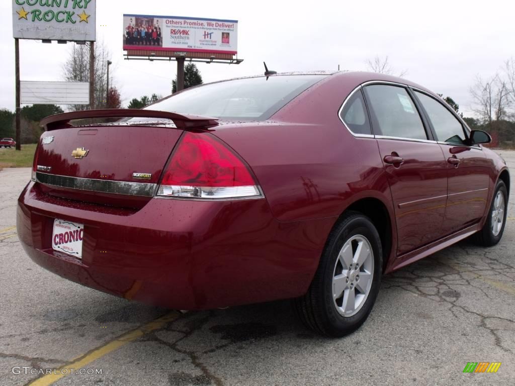 2010 Impala LT - Red Jewel Tintcoat / Neutral photo #5