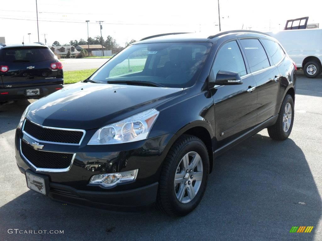 2010 Traverse LT - Black Granite Metallic / Ebony photo #1