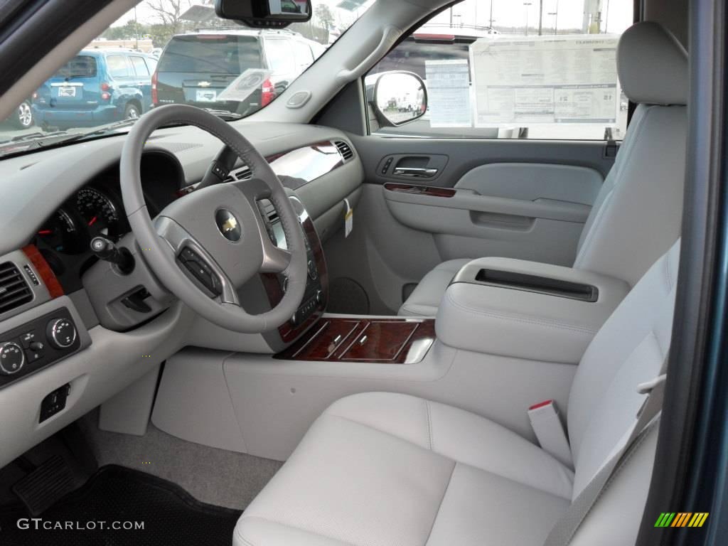 2010 Tahoe LTZ 4x4 - Blue Granite Metallic / Light Titanium/Dark Titanium photo #28