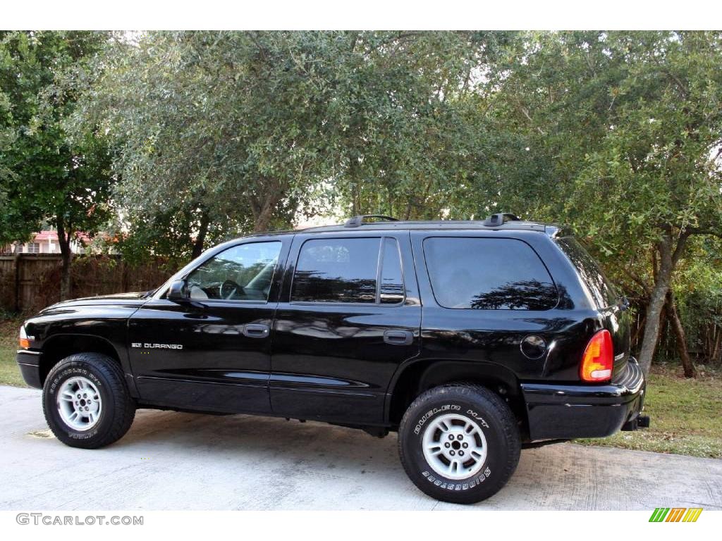 1998 Durango SLT 4x4 - Black / Gray photo #5