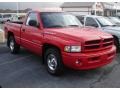 1999 Flame Red Dodge Ram 1500 Sport Regular Cab  photo #3