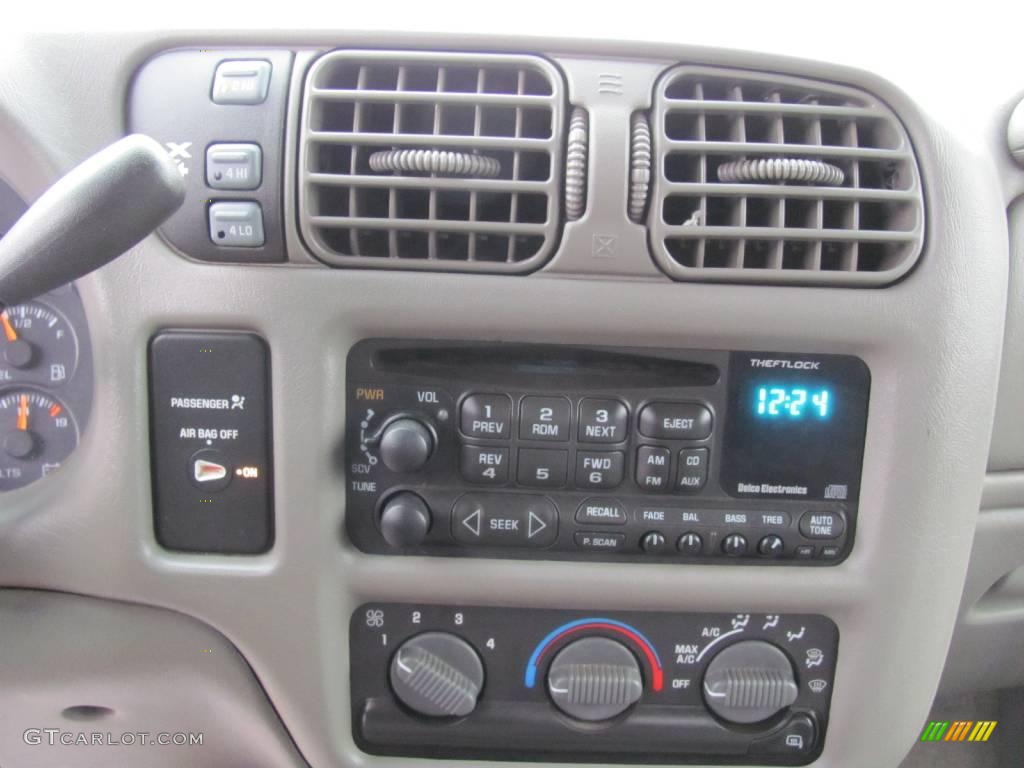 2002 S10 LS Extended Cab 4x4 - Indigo Blue Metallic / Medium Gray photo #16