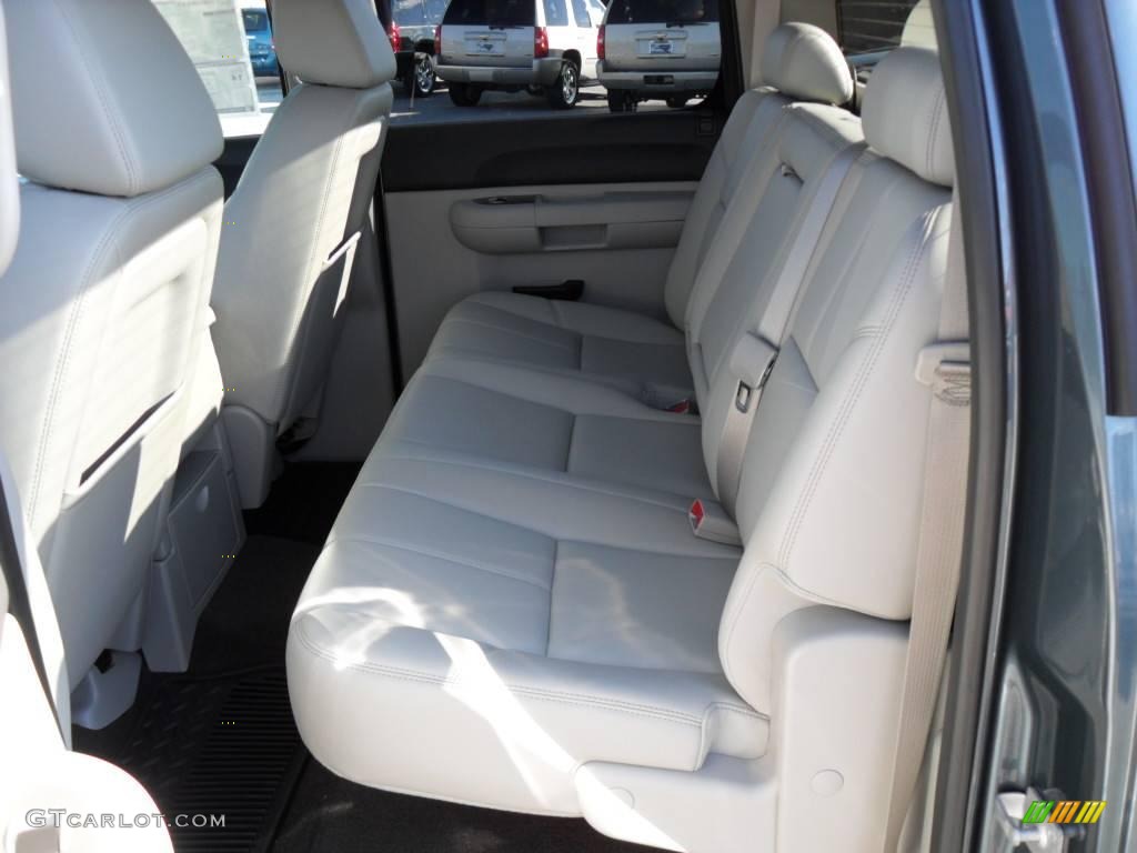 2009 Silverado 1500 LT Crew Cab - Blue Granite Metallic / Light Titanium photo #16