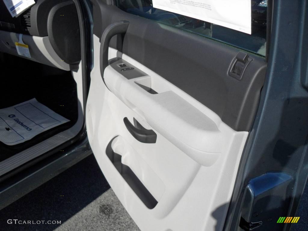 2009 Silverado 1500 LT Crew Cab - Blue Granite Metallic / Light Titanium photo #19