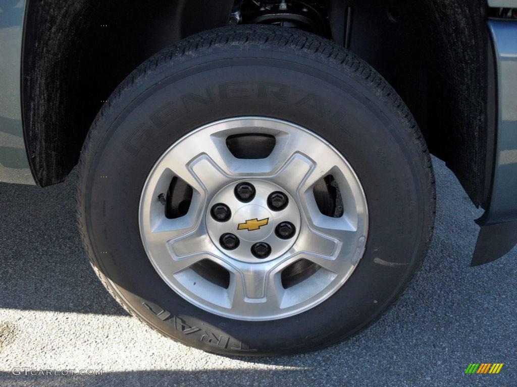 2009 Silverado 1500 LT Crew Cab - Blue Granite Metallic / Light Titanium photo #24
