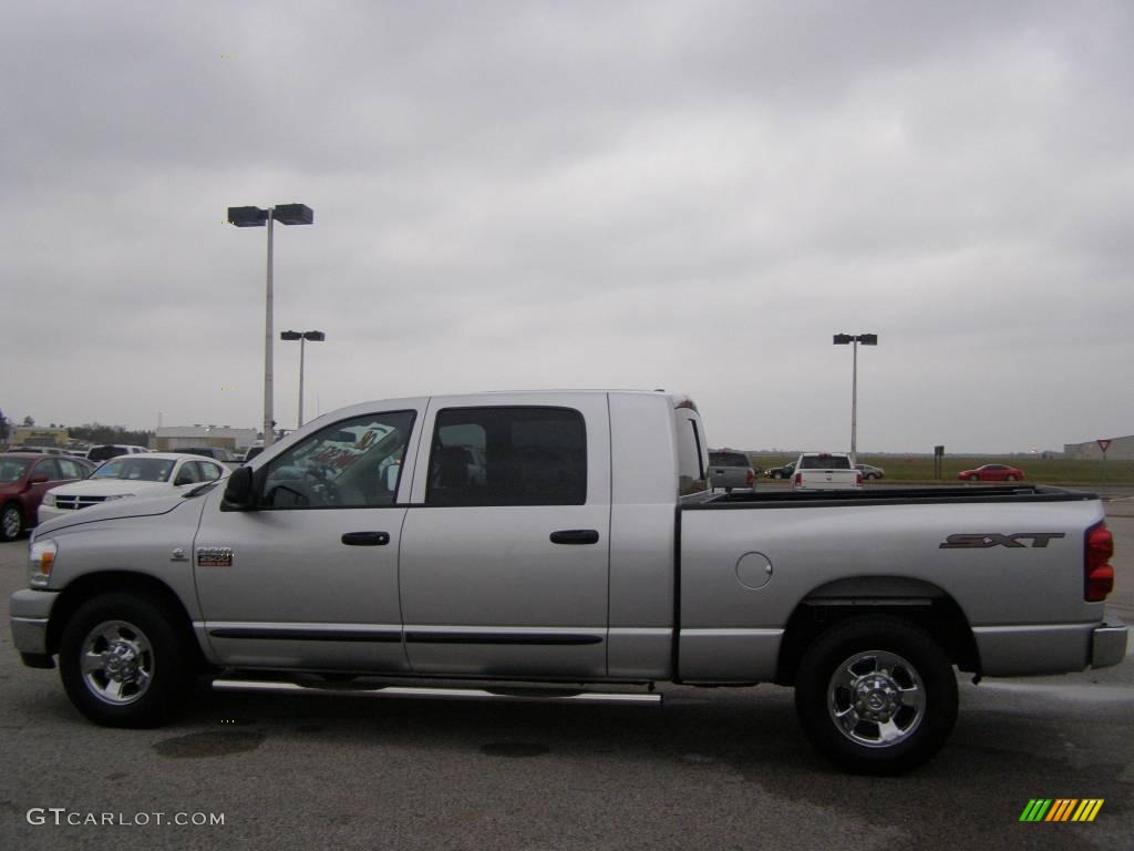 2008 Ram 2500 SXT Mega Cab - Bright Silver Metallic / Medium Slate Gray photo #6