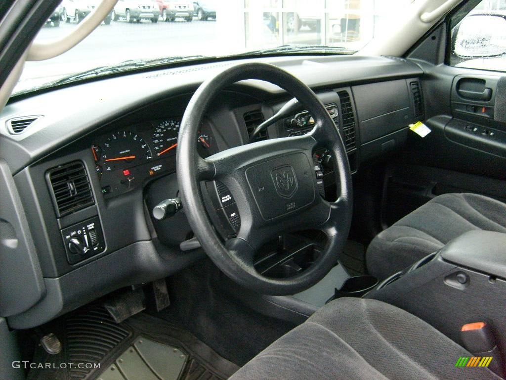 2003 Dakota Sport Quad Cab 4x4 - Bright Silver Metallic / Dark Slate Gray photo #10