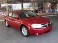 2010 Inferno Red Crystal Pearl Dodge Avenger R/T  photo #6