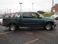 2001 Dark Highland Green Metallic Ford F150 XLT SuperCrew  photo #6