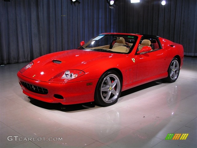 Red Ferrari 575 Superamerica