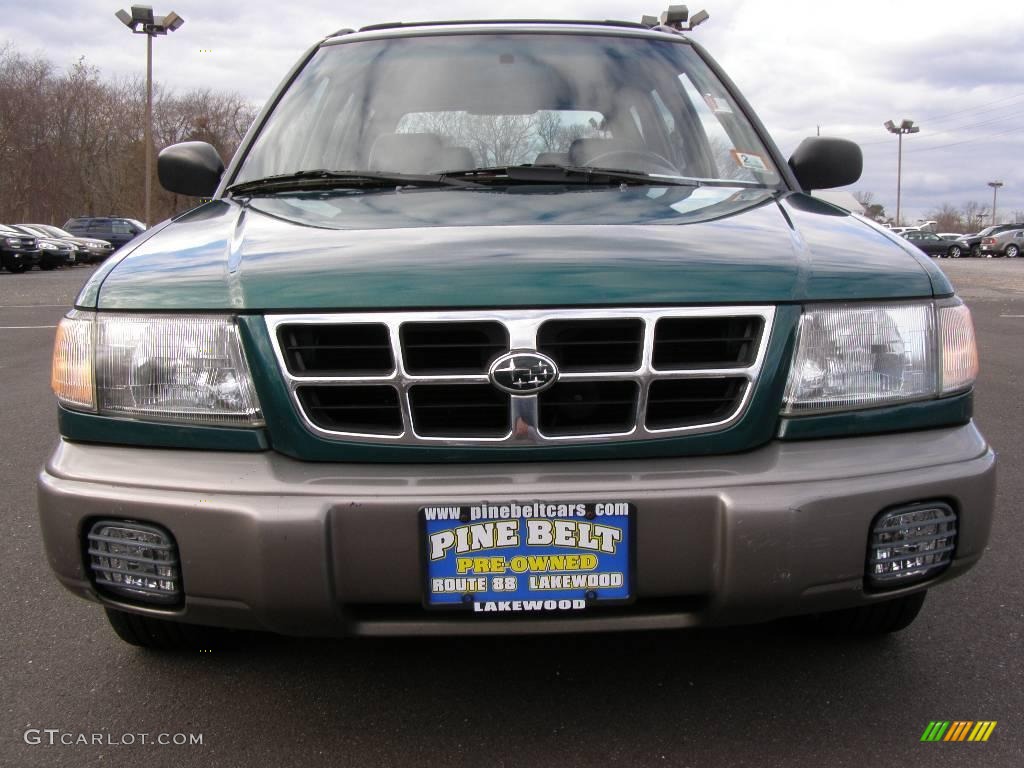 2000 Forester 2.5 S - Arcadia Green / Beige photo #2