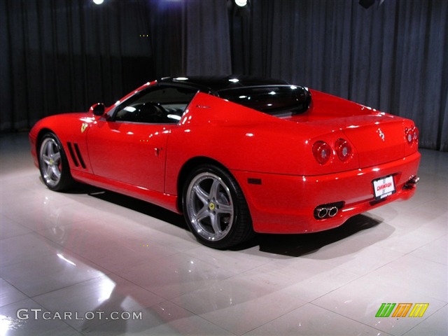 2005 575 Superamerica Roadster F1 - Red / Tan photo #2