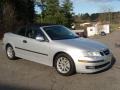 2004 Silver Metallic Saab 9-3 Arc Convertible  photo #3