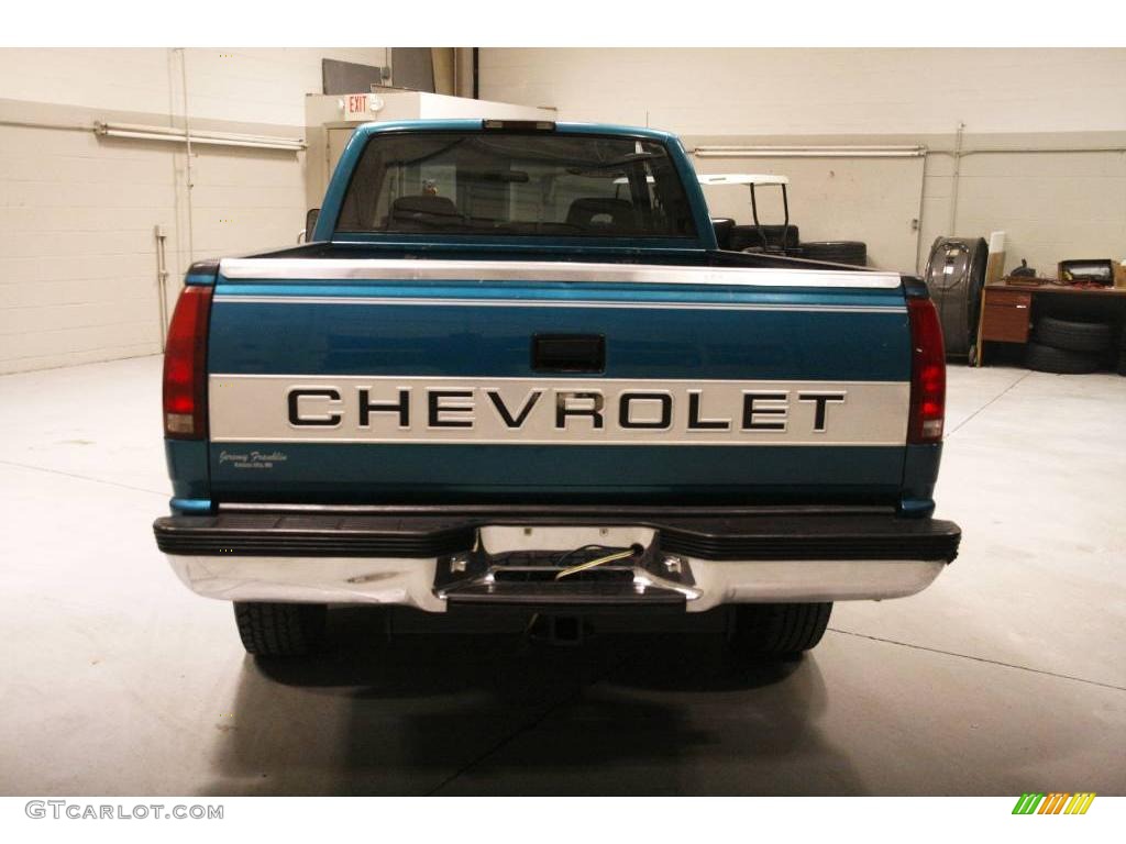 1994 C/K C2500 Extended Cab - Light Quasar Blue Metallic / Gray photo #5