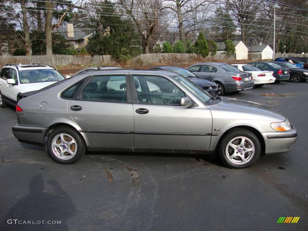 2001 9-3 Sedan - Steel Gray Metallic / Medium Gray photo #6