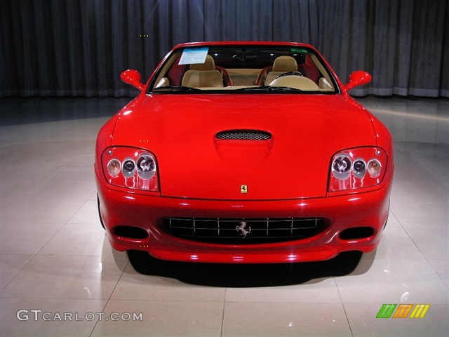 2005 575 Superamerica Roadster F1 - Red / Tan photo #4