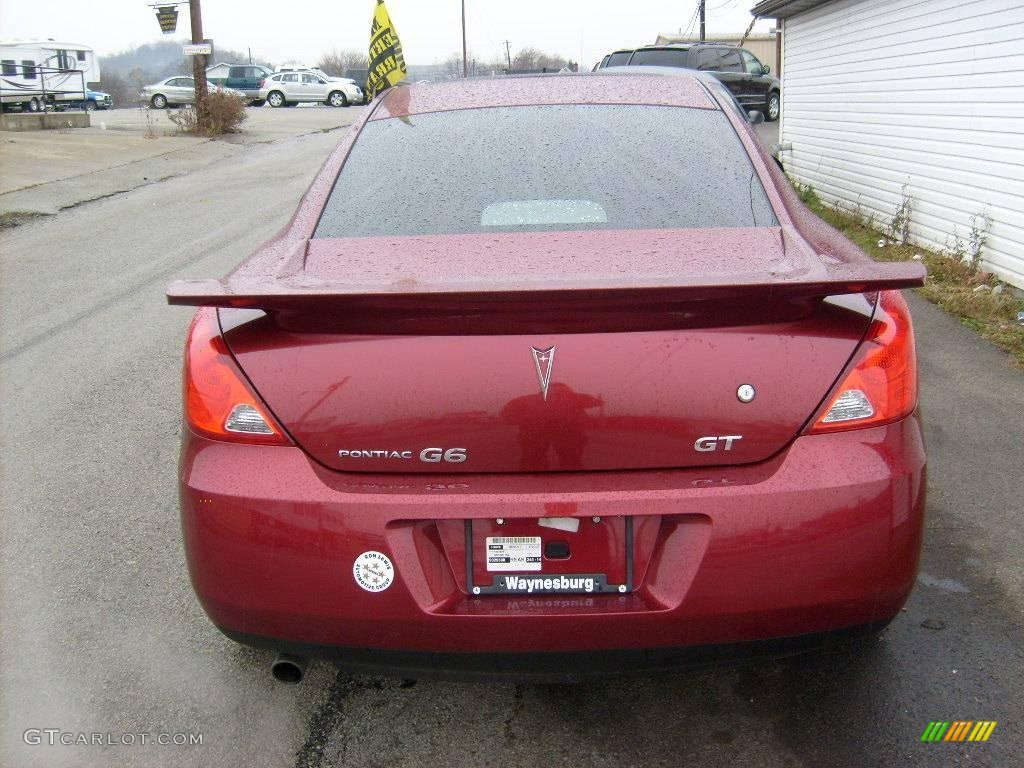 2008 G6 GT Coupe - Performance Red Metallic / Ebony Black photo #4