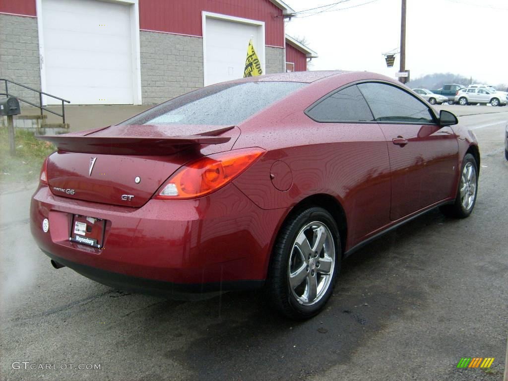 2008 G6 GT Coupe - Performance Red Metallic / Ebony Black photo #5