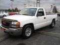 2005 Summit White GMC Sierra 1500 Regular Cab  photo #6