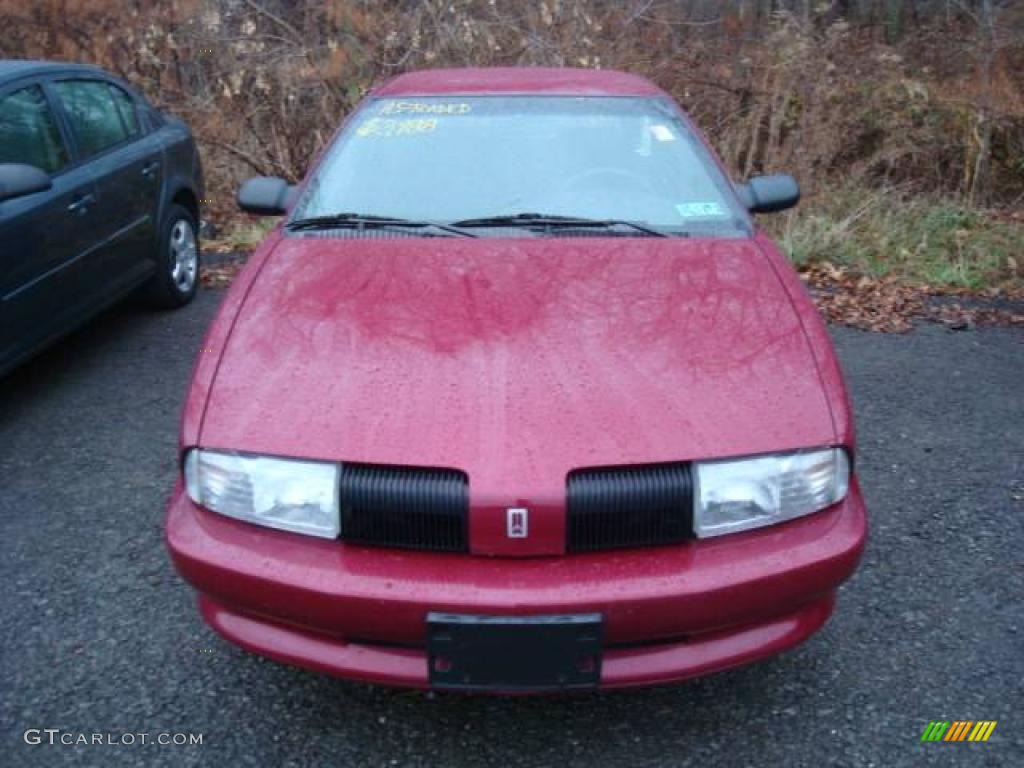 1996 Achieva SL Sedan - Bright Red / Black photo #6
