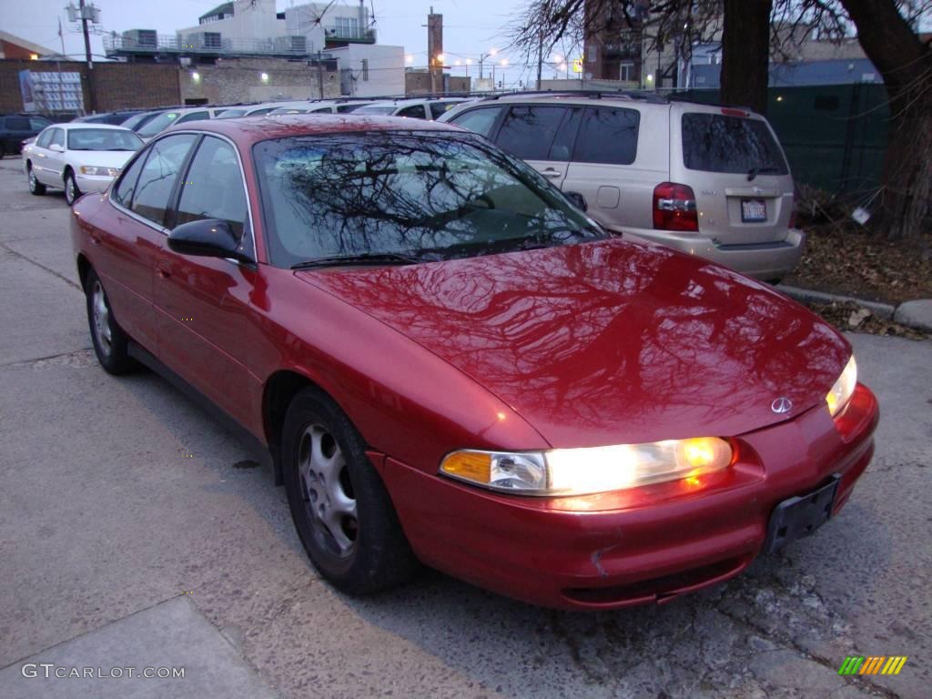 1999 Intrigue GX - Crimson Red Metallic / Neutral photo #3