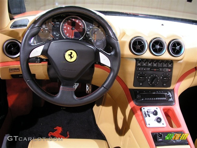 2005 575 Superamerica Roadster F1 - Red / Tan photo #7