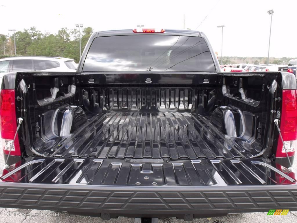 2010 Sierra 1500 SLT Crew Cab 4x4 - Carbon Black Metallic / Dark Titanium/Light Titanium photo #15