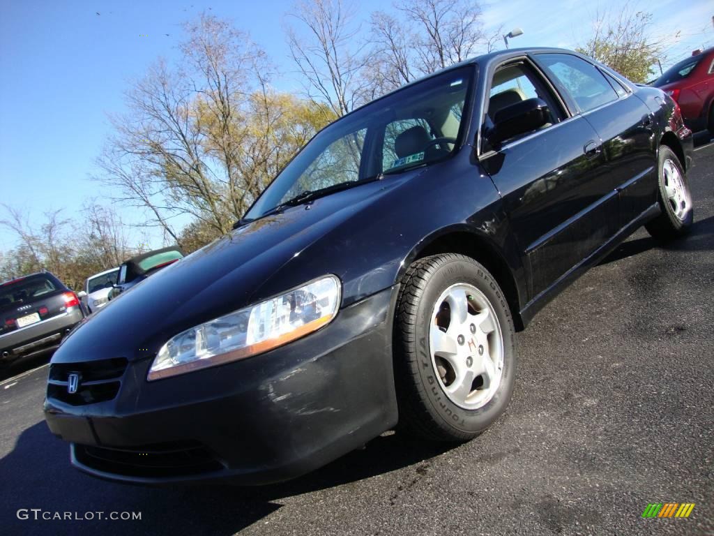 1998 Accord EX Sedan - Flamenco Black Pearl / Quartz photo #2